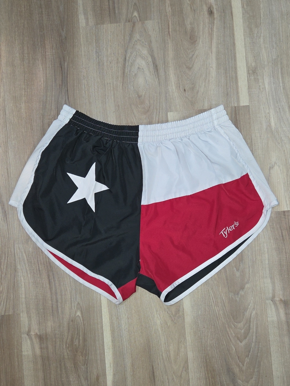 •Tyler's• Womens Star Colorblock Athletic Shorts